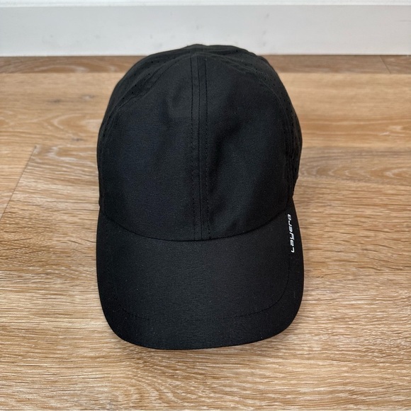 Layer 8 Black Performance Adjustable Running Hat - Picture 5 of 11
